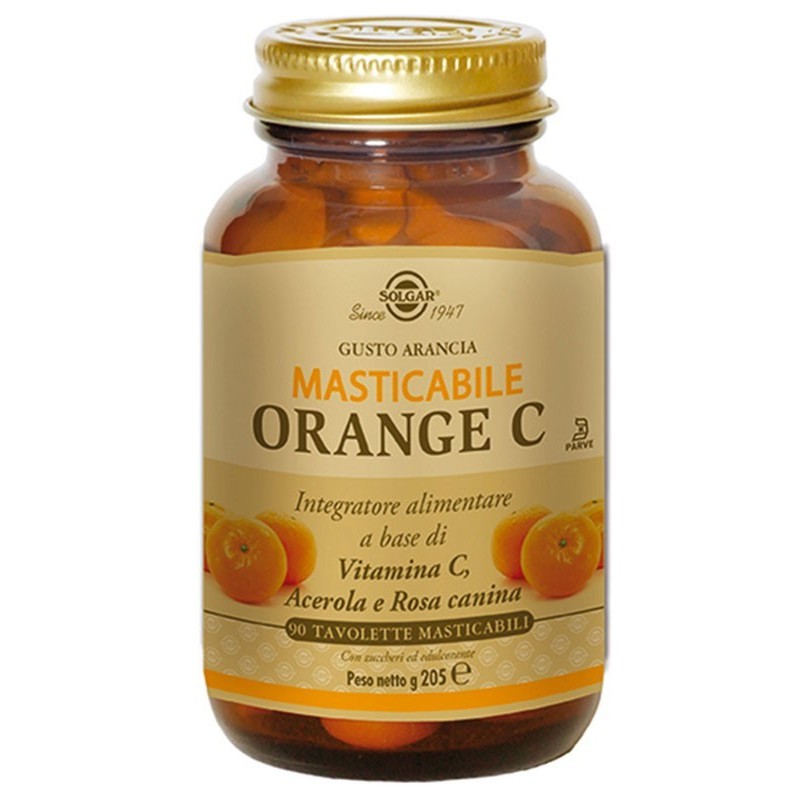 Solgar It. Multinutrient Orange C 90 Tavolette Masticabili