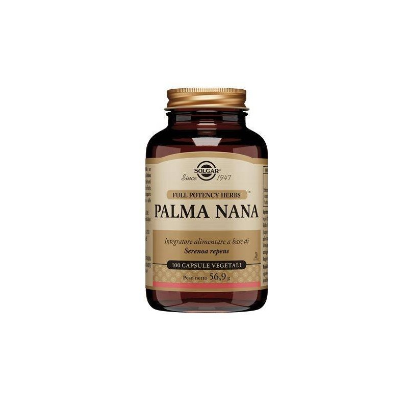 Solgar It. Multinutrient Palma Nana 100 Capsule Vegetali