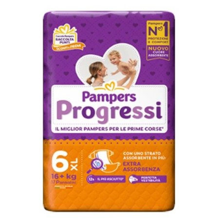 Fater Pampers Progressi Xl 17 Pezzi