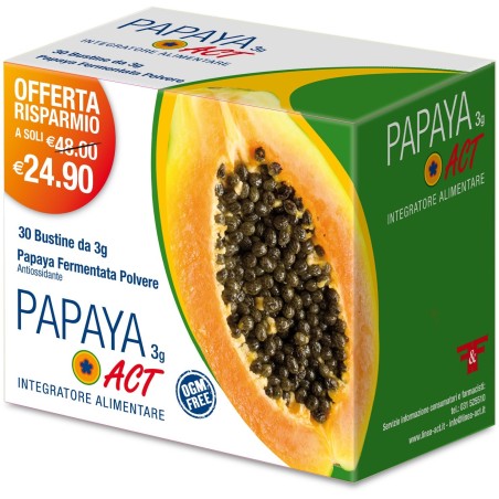 F&f Papaya Act 3g 30 Bustine