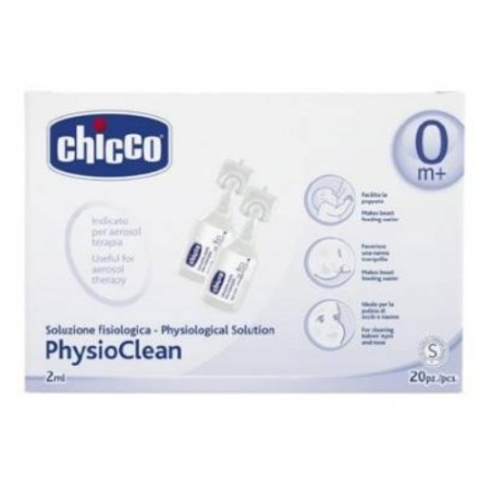 Soluzione Fisiologica Per Aerosol Chicco Physioclean 20 X 2 Ml