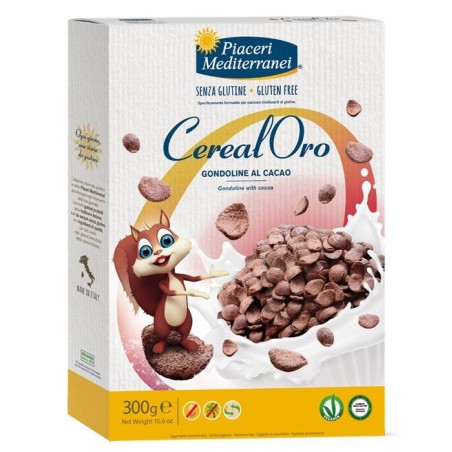 Eurospital Piaceri Mediterranei Cerealoro Gondoline Cacao 300 G