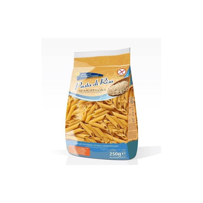 Eurospital Piaceri Mediterranei Pasta Riso Penne Rigate 250 G