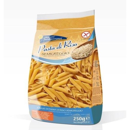 Eurospital Piaceri Mediterranei Pasta Riso Penne Rigate 250 G