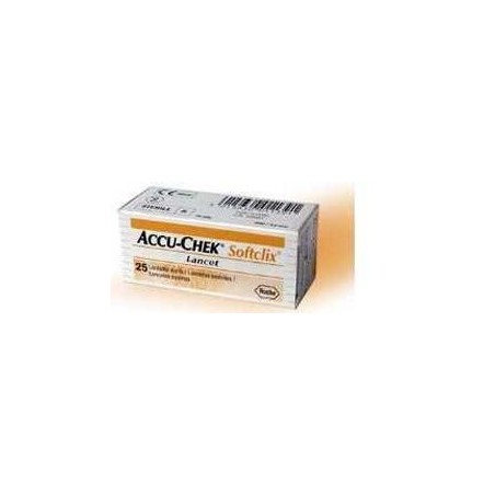 Roche Diabetes Care Italy Lancette Pungidito Accu-chek Softclix 25 Pezzi