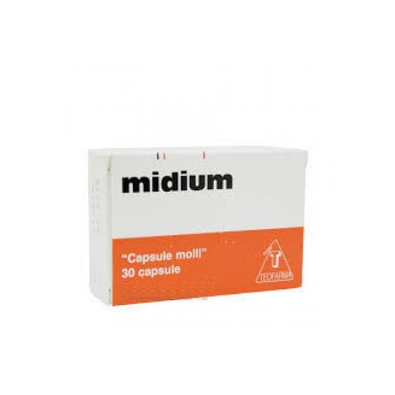 Teofarma Midium“capsule Molli” 30 Capsule