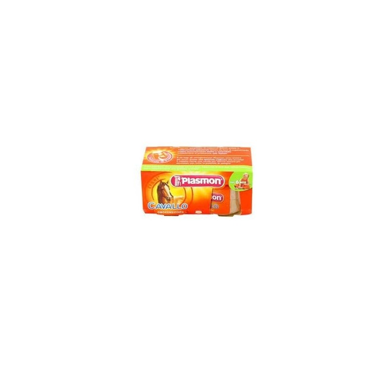 Plasmon Omogeneizzato Cavallo 80 G X 2 Pezzi