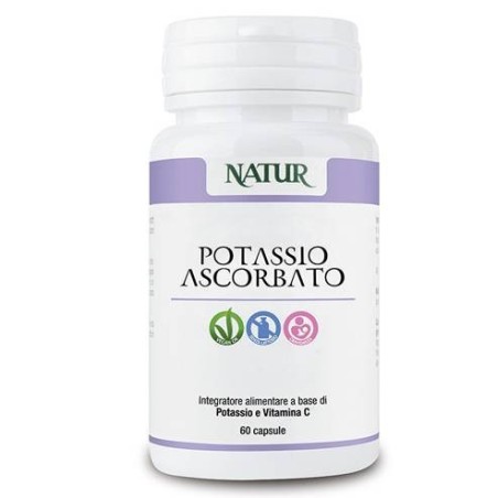 Natur Potassio Ascorbato 60 Capsule