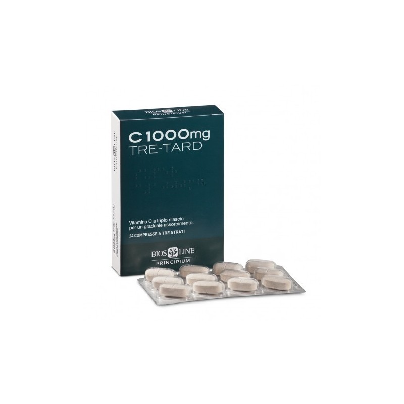 Bios Line Principium C 1000 Mg Tre-tard 24 Compresse A Tre Strati