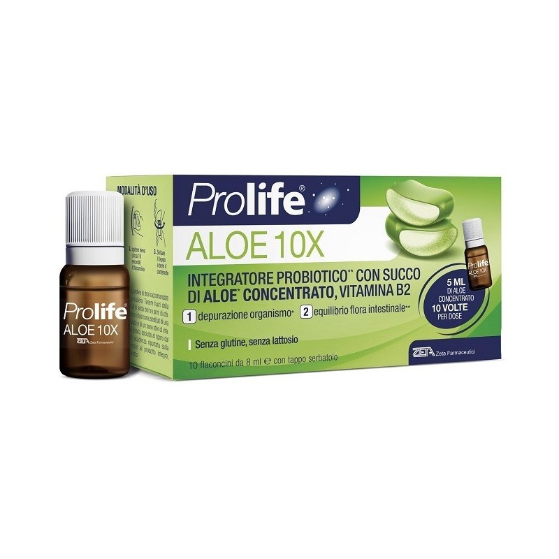 Zeta Farmaceutici Prolife Aloe 10 Flaconi X 8 Ml