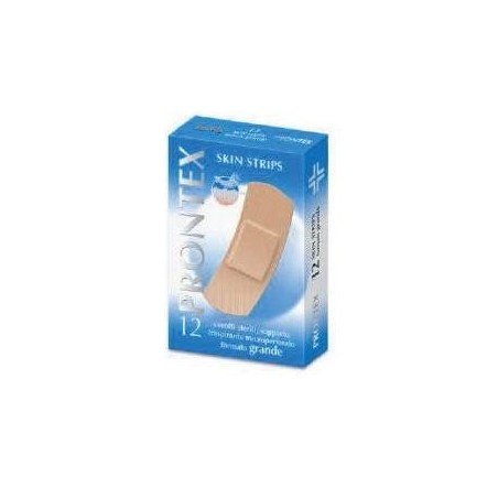 Safety Cerotto Prontex Skin Strips Formato Grande Astuccio 12 Pezzi