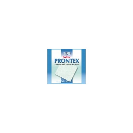 Safety Garza In Tessuto Non Tessuto Prontex Soft 10x10cm 100 Pezzi