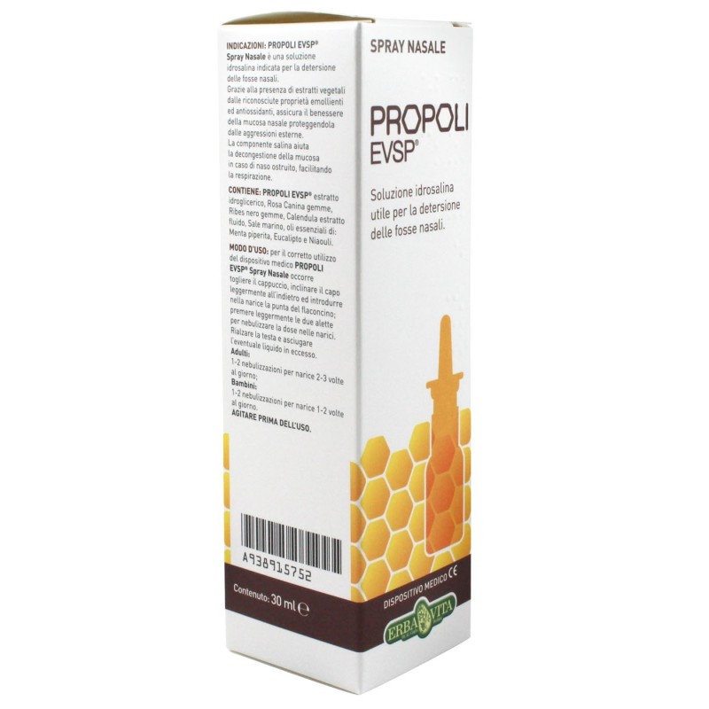 Erba Vita Group Propoli Evsp Spray Nasale 30ml