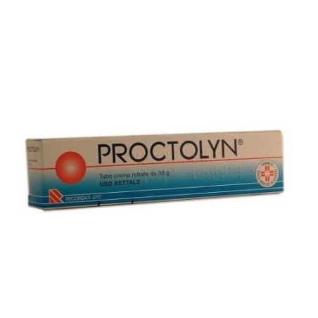 Recordati Proctolyn 0,1 Mg/g + 10 Mg/g Crema Rettale Fluocinolone Acetonide + Chetocaina Cloridrato