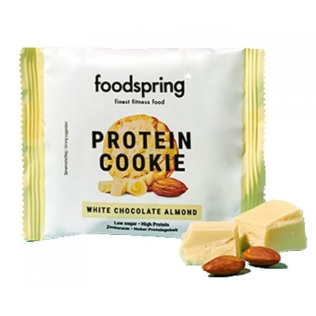 Foodspring Gmbh Protein Cookie Cioccolato Bianco E Mandorla 50 G