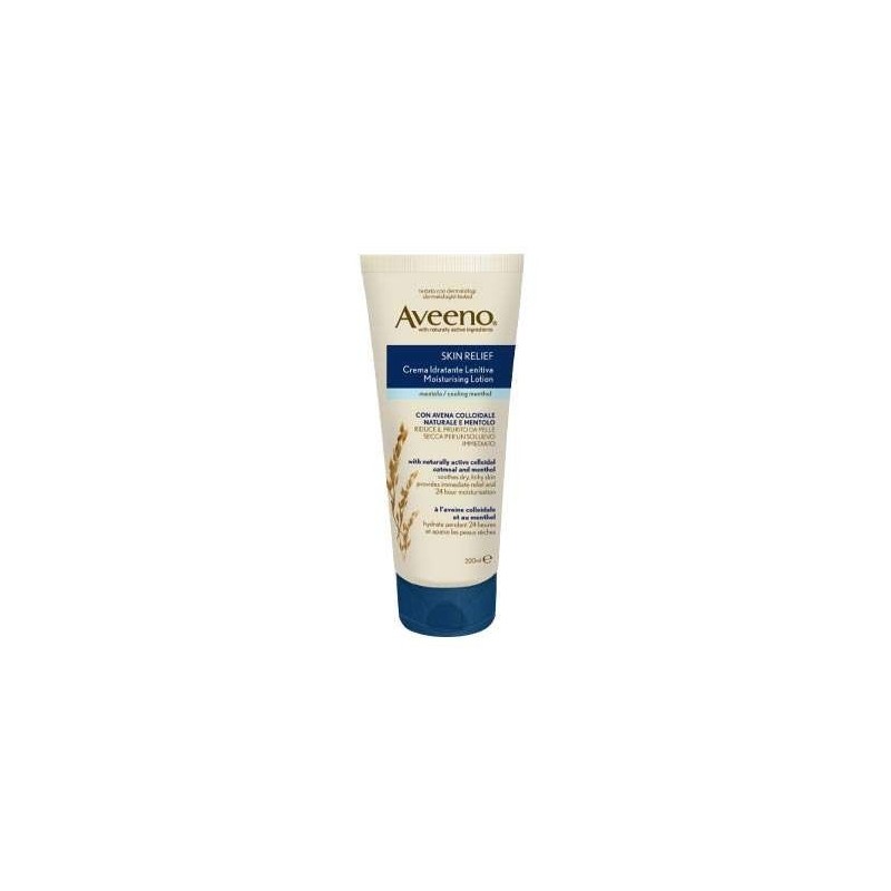 Johnson & Johnson Aveeno Terapeutico Crema Lenitiva Mentolo 200 Ml