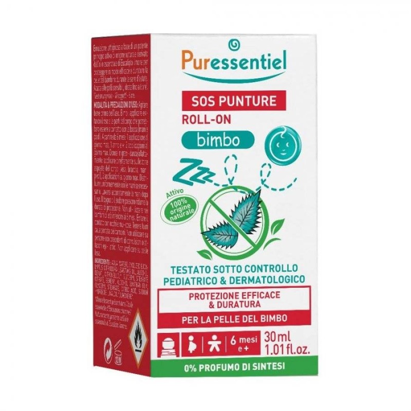 Puressentiel Italia Puressentiel Sos Insetti Roll On Bimbo 30 Ml