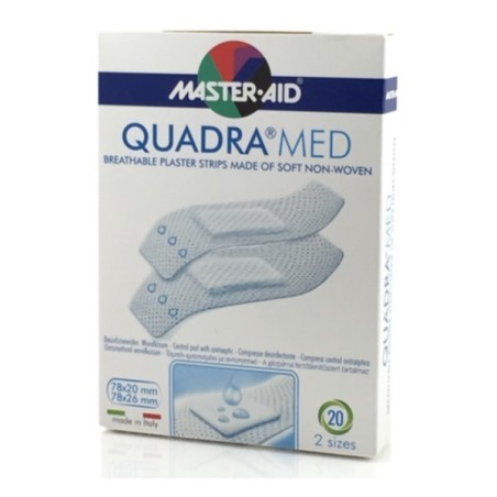 Pietrasanta Pharma Cerotto Master-aid Quadra Dermoattivo Formati Assortiti 40 Pezzi