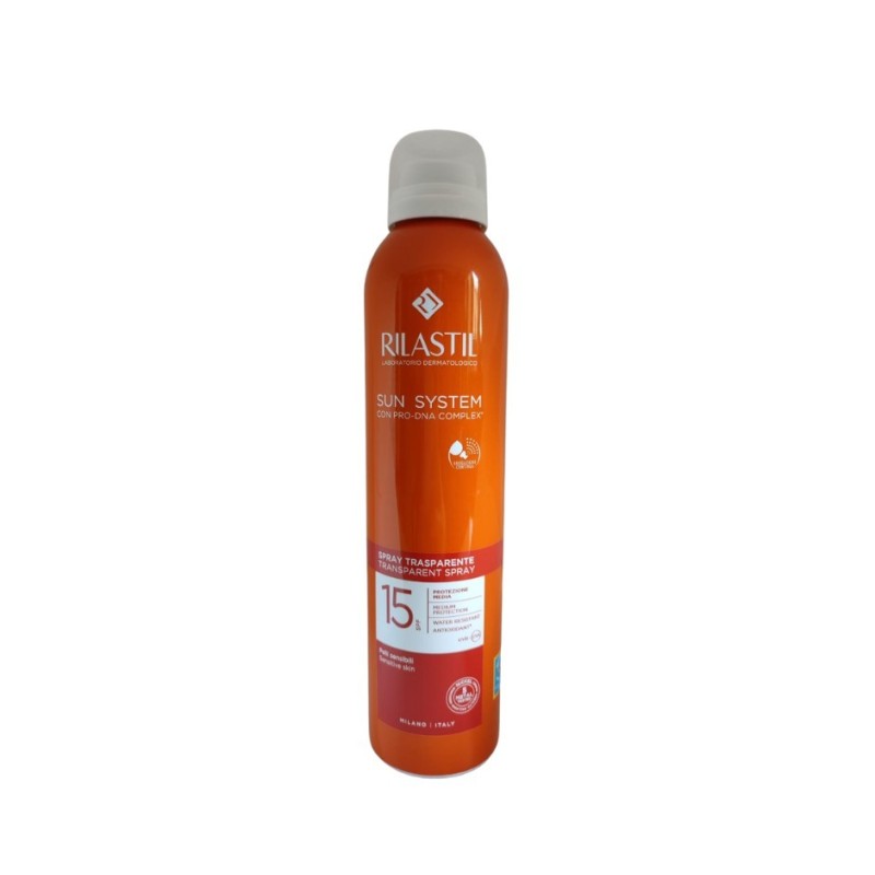 Ist. Ganassini Rilastil Sun System Transparent Spray Spf15 200 Ml