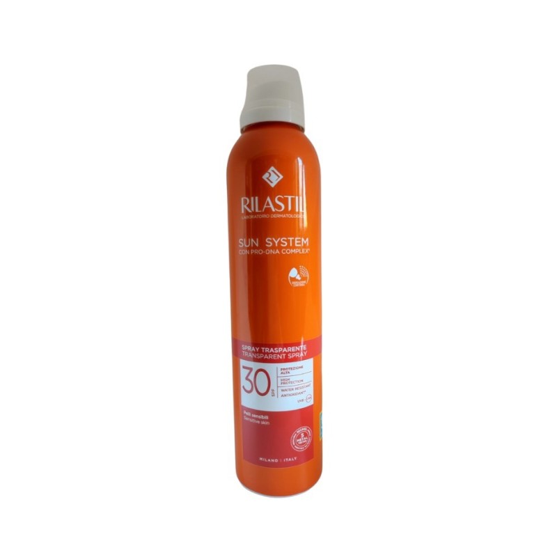 Ist. Ganassini Rilastil Sun System Transparent Spray Spf30 200 Ml