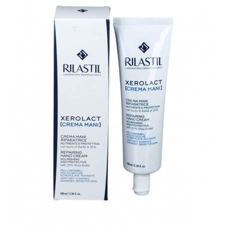 Ist. Ganassini Rilastil Xerolact Crema Mani 100 Ml Nuova Formula