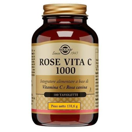 Solgar It. Multinutrient Rose Vita C 1000 100 Tavolette