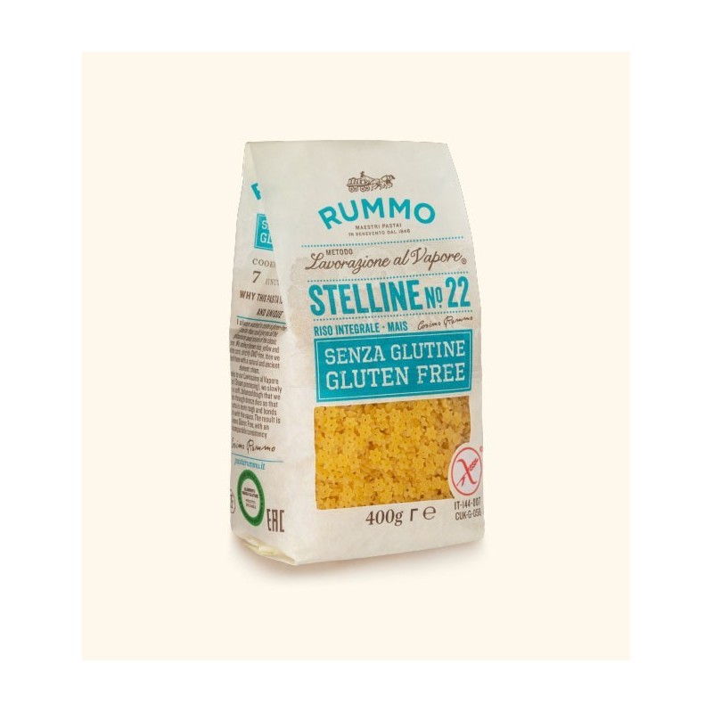 Rummo Stelline N22 Riso Integrale E Mais 400 G