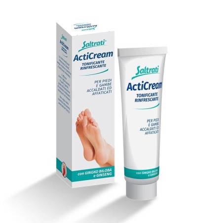 Pasquali Saltrati Acticream Tonificante Rinfrescante Per Piedi E Gambe 100 Ml