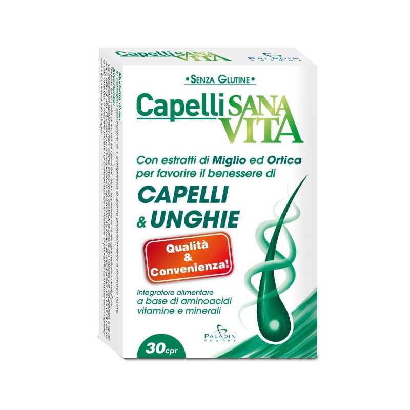 Paladin Pharma Sanavita Capelli 30 Compresse