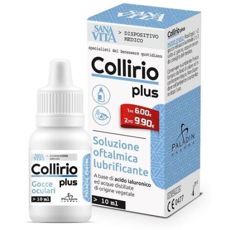 Paladin Pharma Gocce Oculari Sanavita Collirio Plus 10 Ml