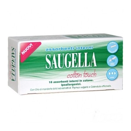 Meda Pharma Saugella Assorbenti Cotton Touch Interni Super 16 Pezzi Taglio Prezzo