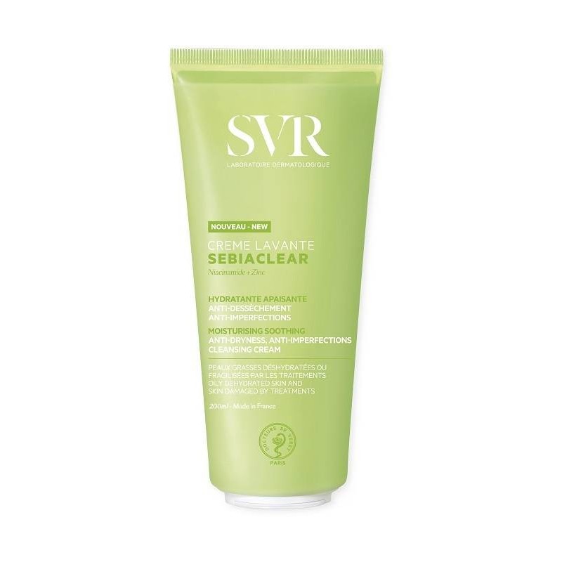 Laboratoires Svr Sebiaclear Creme Lavante 200 Ml