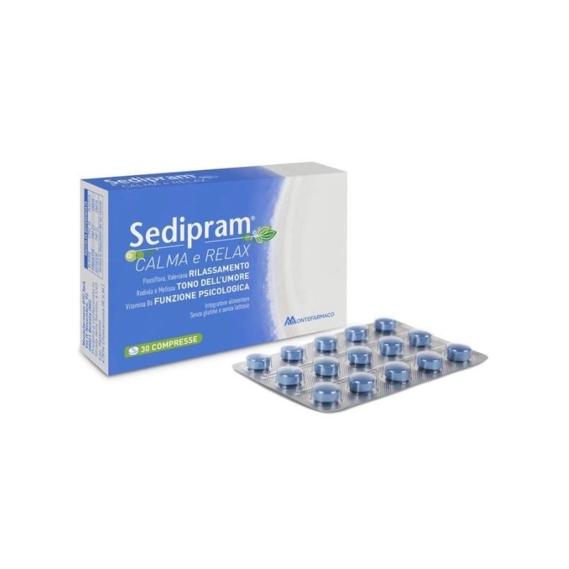 Montefarmaco Otc Sedipram Calma E Relax 30 Compresse