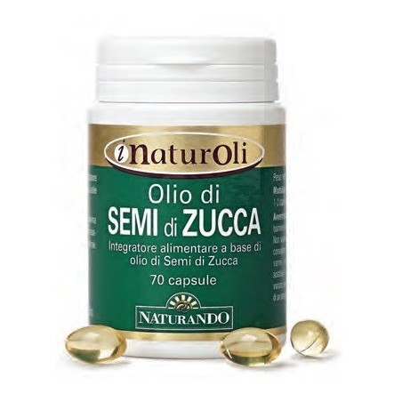 Naturando I Naturoli Olio Di Semi Di Zucca 70 Capsule