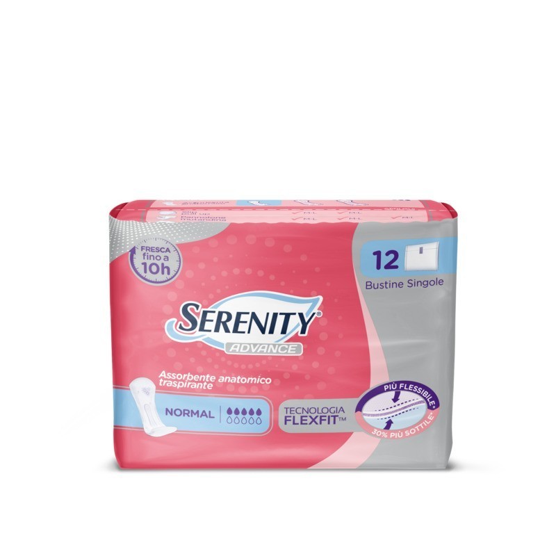 Serenity Assorbente Advance Normal 6 X 12 Pezzi