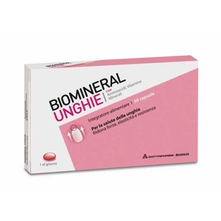 Meda Pharma Biomineral Unghie 30 Capsule