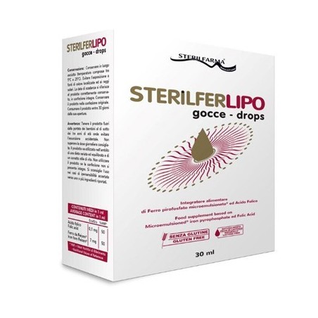 Sterilfarma Sterilfer Lipo Gocce 30 Ml