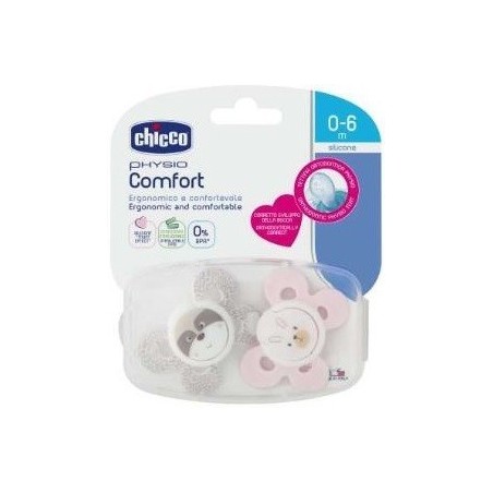 Chicco Succhietto Comfort Girl In Silicone 6-16 Mesi 1 Pezzo