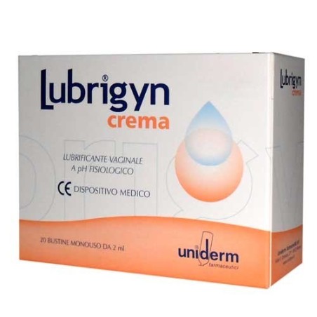 Uniderm Farmaceutici Lubrigyn Crema Vaginale 20 Bustine 2 Ml