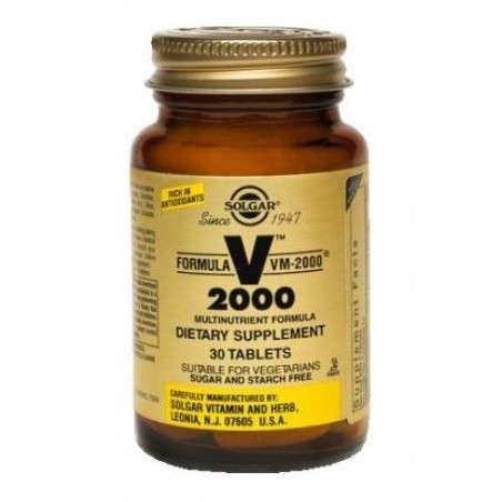 Solgar It. Multinutrient Supplement Vm 2000 30 Tavolette