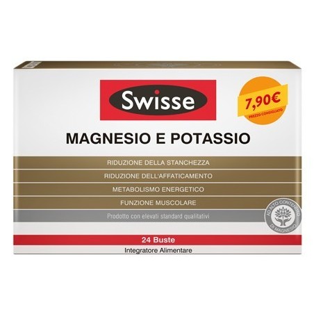 Health And Happiness It. Swisse Magnesio Potassio 24 Bustine