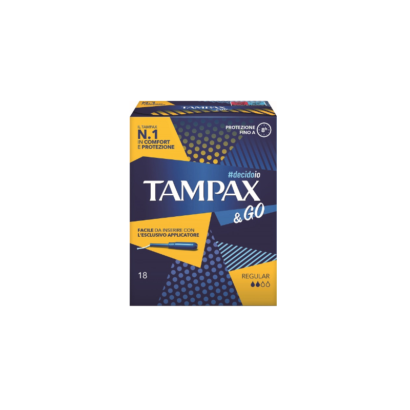 Fater Tampax &go Regular 18 Pezzi