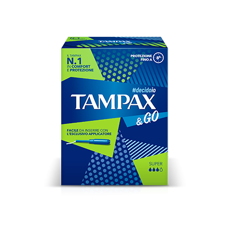 Fater Tampax &go Super 18 Pezzi