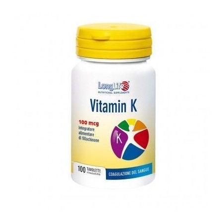 Longlife Vitamin K 100 Tavolette