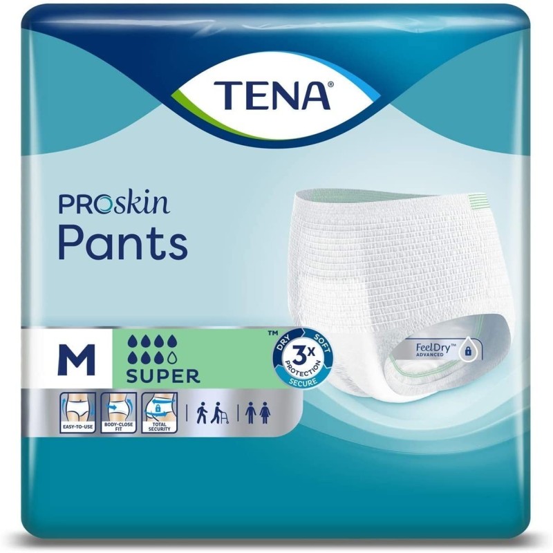 Essity Italy Pannolone Per Incontinenza Tena Pants Super Medium 10 Pezzi