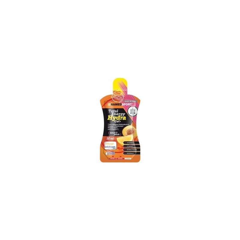 Namedsport Total Energy Hydra Gel Lemon & Peach 50 Ml