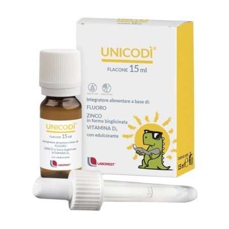 Uriach Italy Unicodi' 15 Ml Fluoro Zinco Vitamina D3