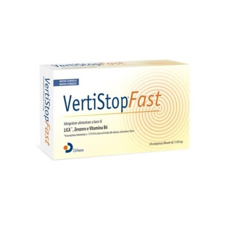 Difass International Vertistop Fast 20 Compresse