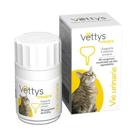 Pharmaidea Vettys Integra Vie Urinarie Gatto 30 Compresse Masticabili