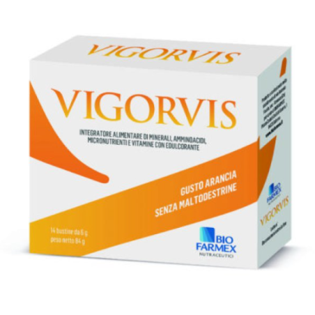 Biofarmex Vigorvis 14 Bustine Da 6 G